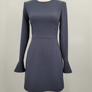 Leith Bell Sleeve Open Back Sheath Dress